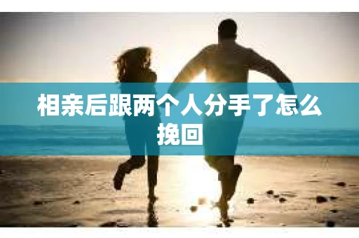 相亲后跟两个人分手了怎么挽回