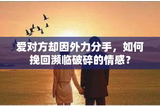 爱对方却因外力分手，如何挽回濒临破碎的情感？