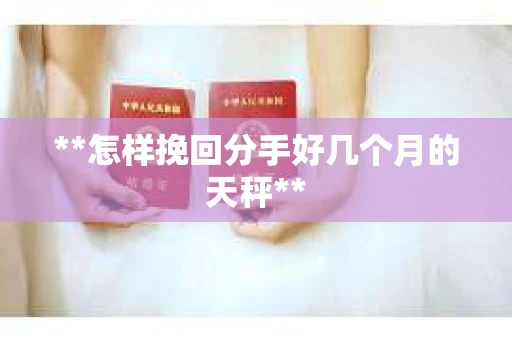 **怎样挽回分手好几个月的天秤**