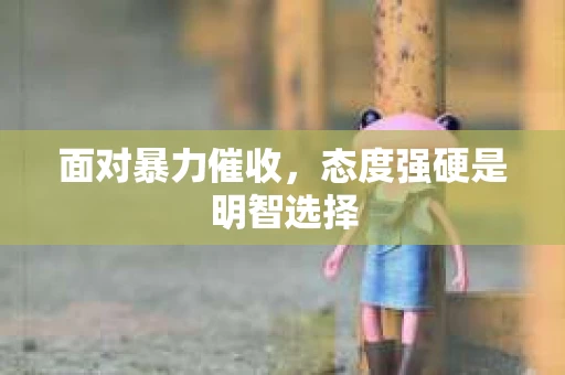 面对暴力催收，态度强硬是明智选择