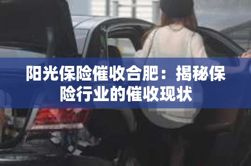 阳光保险催收合肥：揭秘保险行业的催收现状