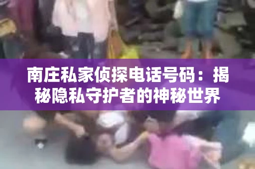 南庄私家侦探电话号码：揭秘隐私守护者的神秘世界