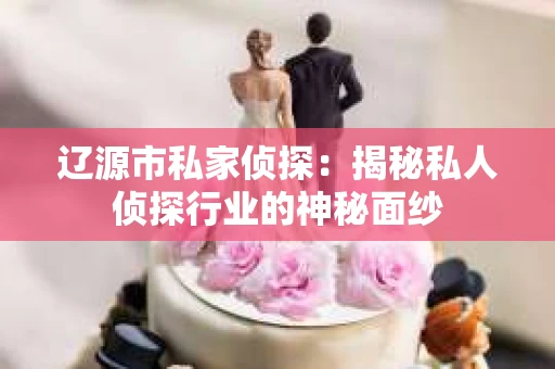 辽源市私家侦探：揭秘私人侦探行业的神秘面纱