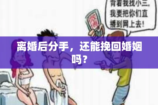 离婚后分手,还能挽回婚姻吗? 离婚后分手,还能挽回婚姻吗?