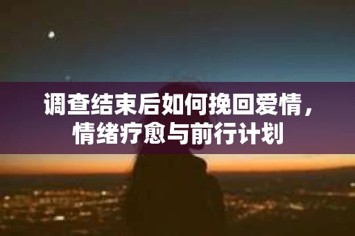 调查结束后如何挽回爱情,情绪疗愈与前行计划 调查结束后如何挽回爱情,情绪疗愈与前行计划