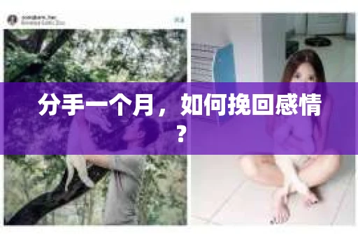 分手一个月，如何挽回感情？