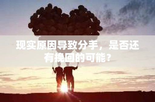 现实原因导致分手，是否还有挽回的可能？